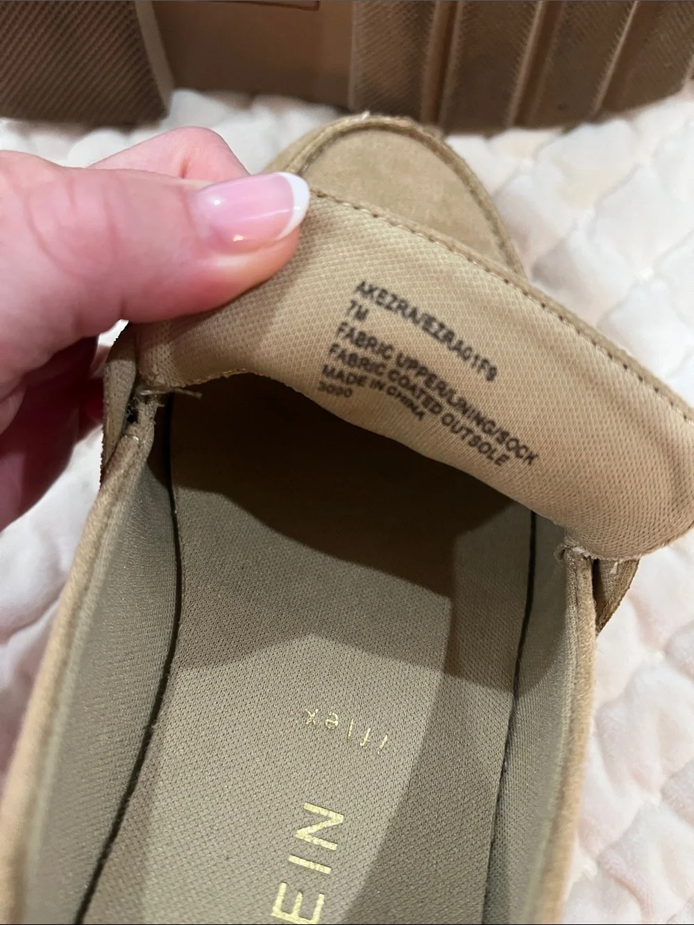 Anne Klein classic suede